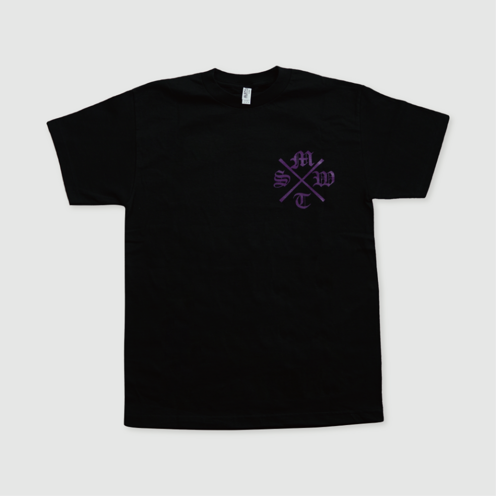 SWAPMEET X LOGO 티셔츠 블랙