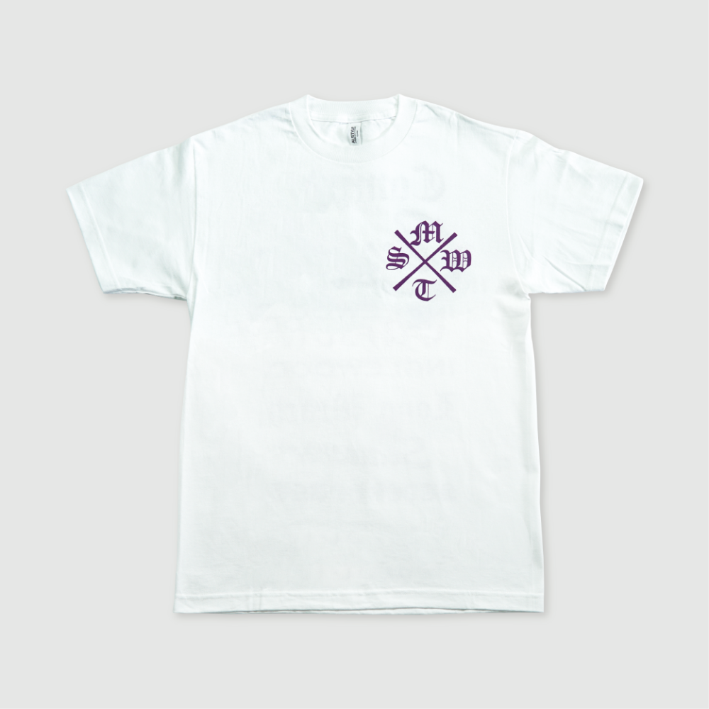 SWAPMEET X LOGO 티셔츠 화이트